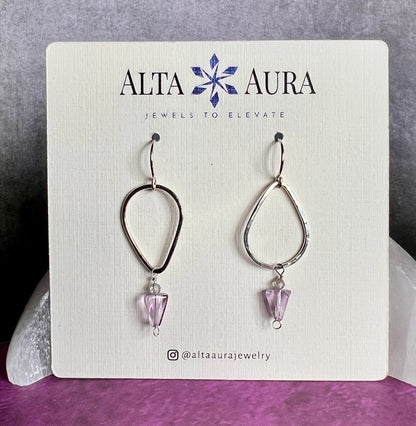 Peace Teardrop Dangle