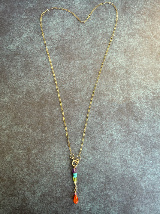 Chakra Harmony Charm Necklace