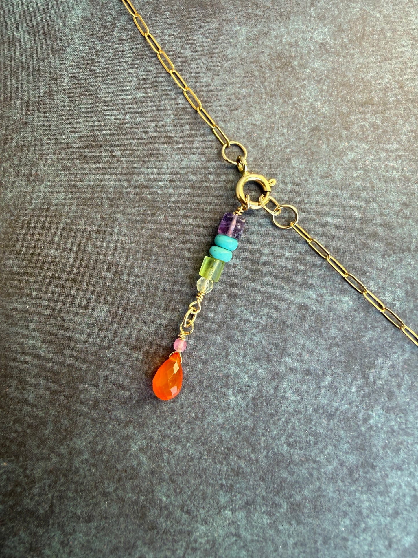 Chakra Harmony Charm Necklace