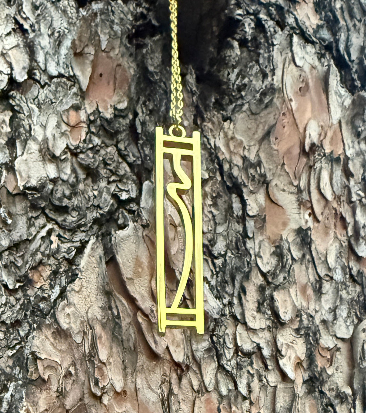 Longs Peak Pendant - gold