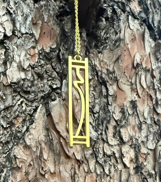 Longs Peak Pendant - gold