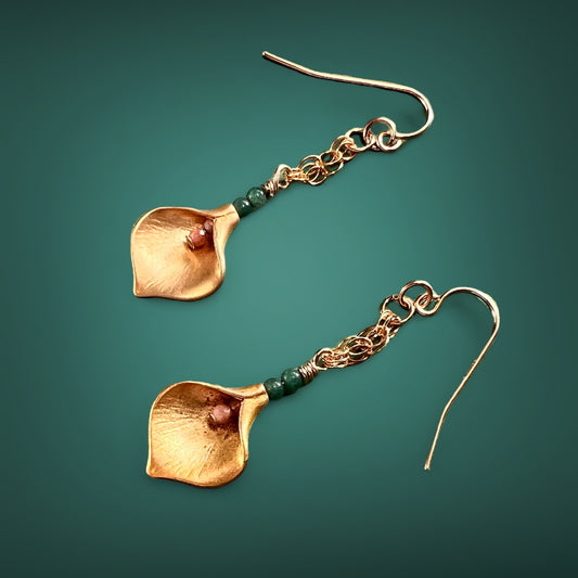 Prosperity - Calla Lily Dangle