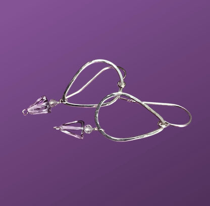 Peace Teardrop Dangle